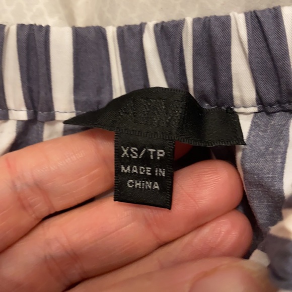 ATM Cotton Poplin Stripe Tent Dress - Picture 7 of 7